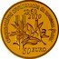 France 50 Euro The Sower. 50 Years of the New Franc 2010 Proof KM# 1673 CINQUANTIÈME ANNIVERSAIRE DU NOUVEAU FRANC 1960 2010 50 EURO coin reverse