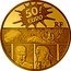 France 50 Euro Comic Strip Heroes - XIII 2011 Proof KM# 1837 50 EURO RF XIII coin obverse