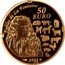 France 50 Euro Year of the Rabbit 2011 Proof KM# 1834 FABLES DE LA FONTAINE 50 EURO 2011 coin reverse