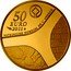 France 50 Euro Palace of Versailles 2011 Proof KM# 1811 50 EURO 2011 PATRIMOINE MONDIAL DE L'UNESCO coin reverse