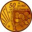 France 50 Euro The Sower. 10 Years of Starter Kit 2011 Proof KM# 1786 50 EURO 10 ANS DU STARTER KIT 100 FRANCS SOIT 15,24 EUROS coin reverse