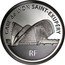 France 50 Euro Lyon Saint-Exupery Railway Station 2012 (a) Proof KM# 1913 GARE DE LYON SAINT-EXUPÉRY RF coin obverse