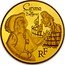 France 50 Euro Cyrano de Bergerac 2012 (a) Proof KM# 1860 CYRANO DE BERGERAC RF coin obverse