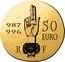 France 50 Euro Hugh Capet 2012 KM# 2076 987-996 RF 50 EURO coin obverse