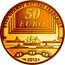 France 50 Euro Joan of Arc 2012 Proof KM# 2083 LES GRANDS NAVIRES FRANÇAIS 50 EURO 2012 coin reverse
