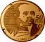 France 50 Euro Gustave Flaubert - Madame Bovary 2013 KM# 1903 UN INFINI DE PASSIONS PEUT TENIR DANS UNE MINUTE. 50 EURO 2013 coin obverse