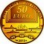 France 50 Euro The Gloire 2013 Proof KM# 1776 LES GRANDS NAVIRES FRANÇAIS 50 EURO 2013 coin reverse