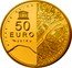 France 50 Euro Eiffel Tower and Palais de Chaillot 2014 Proof KM# 2143 LES RIVES DE SEINE UNESCO 50 EURO TOUR EIFFEL PALAIS DE CHAILLOT 2014 coin reverse