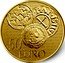France 50 Euro Denier de Charles Le Chauve 2014 Proof KM# 2134 GLORIA SIT XPO REGI VICTORIA CARLO 50 EURO coin reverse