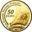 France 50 Euro Le Soleil Royal 2015 Proof KM# 2241 LES GRANDS NAVIRES FRANÇAIS 50 EURO 2015 coin reverse