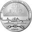 France 50 Euro Le Colbert 2015 Proof KM# 2232 LES GRANDS NAVIRES FRANÇAIS 50 EURO 2015 coin reverse