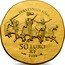 France 50 Euro Queen Mathilde 2016 Proof KM# 2337 HASTINGS 1066 50 EURO RF 2016 coin obverse