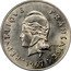 France 50 Francs French Polynesia 1967 (a) KM# 7 RÉPUBLIQUE FRANÇAISE R. JOLY 1967 coin obverse