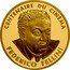 France 500 Francs Federico Fellini 1995 Proof KM# 1103 CENTENAIRE DU CINÉMA FEDERICO FELLINI coin reverse