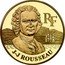France 500 Francs Jean Jacques Rousseau 2000 Proof KM# 1981 RF 1712 1778 J J ROUSSEAU coin obverse