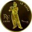 France 500 Francs-75 Euro Fife Player by Edouard Manet 1996 Proof KM# 1130 LE FIFRE RF 1996 MANET coin obverse