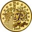 France 655.957 Francs Euro Conversion 2000 Proof KM# 1261 € EUROPA 2000 coin reverse