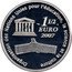 France 1-1/2 Euro The Great Wall of China 2007 Proof KM# 1490 ORGANISATION DES NATIONS UNIES POUR L'ÉDUCATION, LA SCIENCE ET LA CULTURE 1 1/2 EURO 2007 UNESCO coin reverse