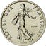 France 1/2 Franc (Piedfort) REPUBLIQUE FRANÇAISE O. ROTY PIEDFORT coin obverse