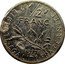 France 1/2 Franc (Piedfort) LIBERTE EGALITE FRATERNITE 1/2 FRANC 1977 coin reverse