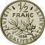 France 1/2 Franc (Piedfort) LIBERTE EGALITE FRATERNITE 1/2 FRANC 2000 coin reverse