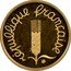 France 1 Centime Grain Sprig 1980 KM# P655 RÉPUBLIQUE FRANÇAISE coin obverse