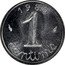 France 1 Centime Grain Sprig 1980 KM# P653 1980 1 CENTIME coin reverse