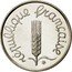 France 1 Centime (Piedfort) KM# Pn684 1989 1 CENTIME coin reverse