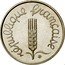 France 1 Centime (Piedfort.) KM# P716 1983 1 CENTIME coin reverse