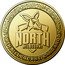 Australia 1 Dollar North Melbourne Kangaroos 2023  BU in Individual Coincard NORTH MELBOURNE NORTH MELBOURNE KANGAROOS coin reverse