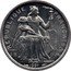 France 1 Franc (Liberty. New Caledonia) KM# 10 REPUBLIQUE FRANÇAISE I E O M G.B.BAZOR 1991 coin obverse