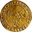 Netherlands 1 Gulden (Matthias) MON AVR IMPERIAL CIVI CAMPENSIS coin obverse