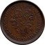 Canada 1 Sou (18 cherry leaves, 7 shamrocks) TOKEN UN SOU MONTREAL coin reverse