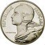 France 10 Centimes (Piedfort) KM# P690 LIBERTE EGALITE FRATERNITE 10 CENTIMES 1981 A. DIEUDONNE coin reverse