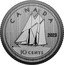 Canada 10 Cents (Bluenose - Transition obverse - Specimen Set) H CANADA 2023 10 CENTS coin reverse