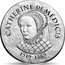 France 10 Euro Catherine de' Medici 2017  Proof KM# 2370 CATHERINE DE MÉDICIS 1519-1589 coin reverse