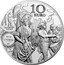 France 10 Euro Ecu de 6 Livres 2018  Proof KM# 2498 10 EURO 1793 SIX LIVRES. coin reverse