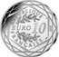 France 10 Euro FIFA World Champions 2018  BU KM# 2490 RÉPUBLIQUE FRANÇAISE EURO 10 2018 coin obverse