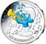 France 10 Euro (Harmony Smurf) KM# 2871 LE SCHTROUMPF MUSICIEN RF LES SCHTROUMPFS TM coin reverse