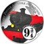 France 10 Euro Hogwarts Express 2021  KM# 2950 HARRY POTTER À L’ÉCOLE DES SORCIERS HOGWARTS EXPRESS 5972 PLATFORM 9¾ © WBEI coin reverse