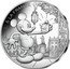 France 10 Euro Mickey & France. In the Place 2018  KM# 2469 MICKEY & LA FRANCE coin reverse