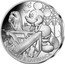 France 10 Euro Mickey & France. Notre-Dame de Paris 2018  KM# 2473 MICKEY & LA FRANCE coin reverse