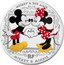 France 10 Euro Mickey & Minnie 2018  Proof KM# 2505 MICKEY & SES AMIS RF MICKEY & MINNIE coin obverse