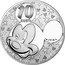 France 10 Euro Mickey & Minnie 2018  Proof KM# 2505 10 EURO 2018 coin reverse