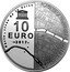 France 10 Euro National Assembly and Place of Concorde 2017  Proof KM# 2379 UNESCO 10 EURO 2017 PARIS RIVES DE LA SEINE PLACE DE LA CONCORDE PALAIS BOURBON coin reverse