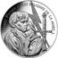 France 10 Euro Ron and Hermione 2021  KM# 2962 HARRY POTTER ET LES RELIQUES DE LA MORT 1 © WBEI coin reverse