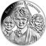 France 10 Euro Ron, Harry Potter and Hermione 2021  KM# 2961 RON HARRY HERMIONE © WBEI coin reverse