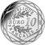 France 10 Euro Sirius Black 2021  KM# 2967 RÉPUBLIQUE EURO 10 FRANÇAISE 2021 coin obverse