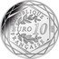 France 10 Euro (Smurfette) KM# 2869 RÉPUBLIQUE FRANÇAISE EURO 10 2020 coin obverse
