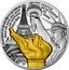 France 10 Euro Statue of Liberty Grenelle 2017  Proof KM# 2376 CE NE SONT NI LES ARMÉES NI LES TRÉSORS MAIS LES AMIS QUI ONT LE SOUTIENT D'UN ÉTAT STATUE DE LA LIBERTÉ DE PARIS RF coin obverse